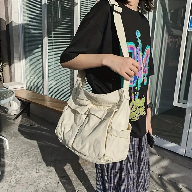 Lena | Damen Vintage Canvas Tasche für den Alltag