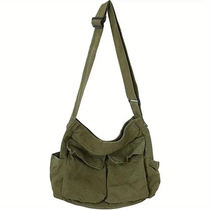 Lena | Damen Vintage Canvas Tasche für den Alltag