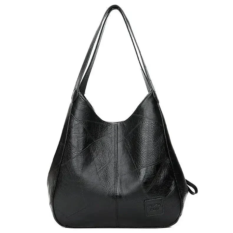 Charlotte | Damen Schultertasche aus weichem Leder für den Alltag