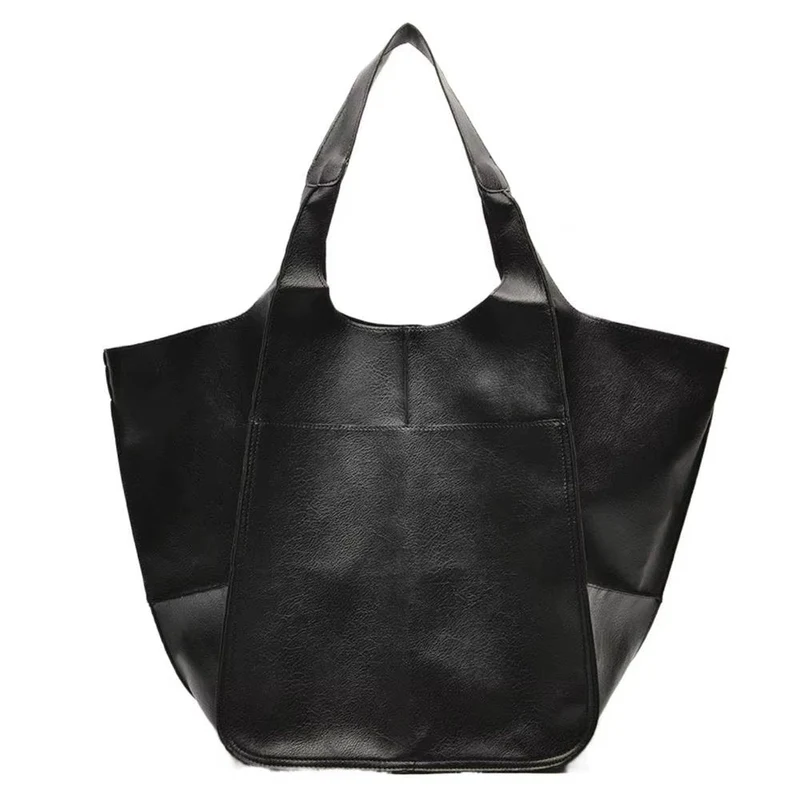 Isabella | Damen Geräumige Vegane Ledertasche mit Magnetverschluss
