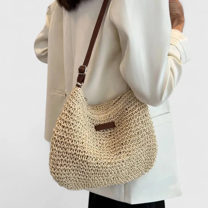Elisa | Damen Gewebte Schultertasche für den Sommer