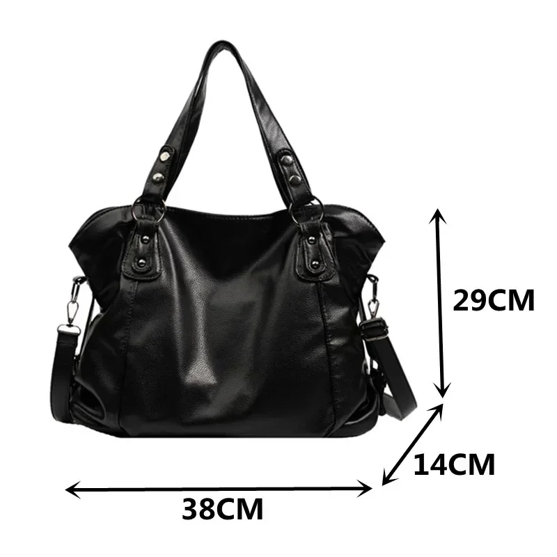 Nina | Damen Strukturierte Schultertasche im Hobo-Stil