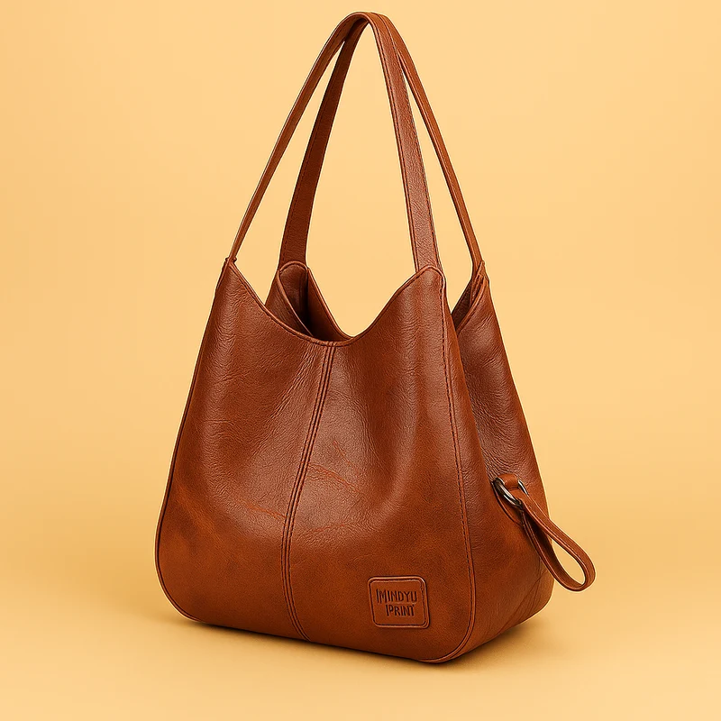 Mila | Damen Vintage Ledertasche für tägliche Eleganz