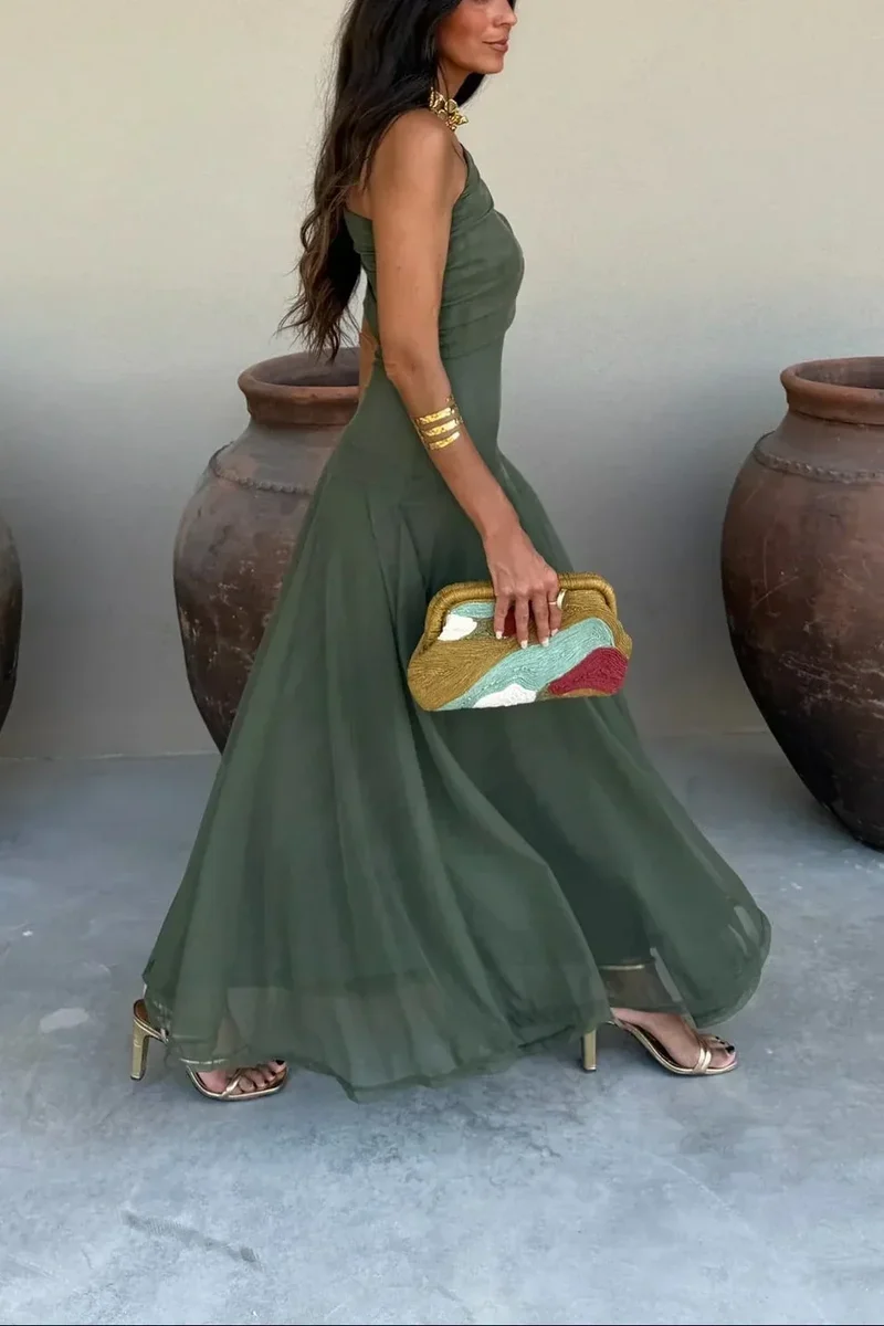 Luisa | Damen Elegantes Maxikleid für Hochzeitsgäste