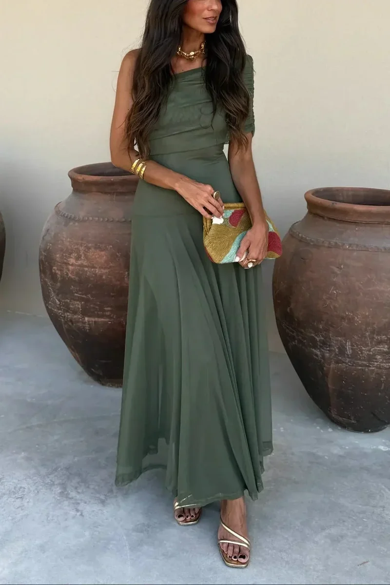 Luisa | Damen Elegantes Maxikleid für Hochzeitsgäste