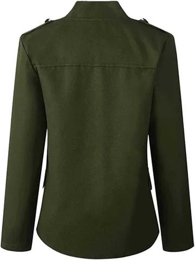 Amelie | Damen Elegante Kragen-Jacke