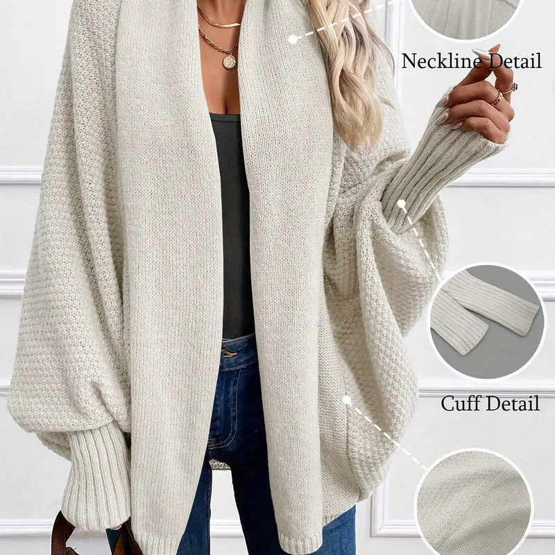 Clara | Drapierter Shawl-Collar Cardigan