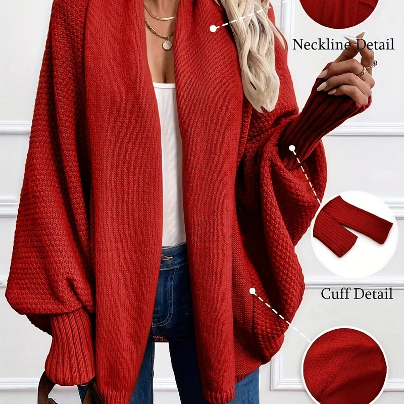 Clara | Drapierter Shawl-Collar Cardigan