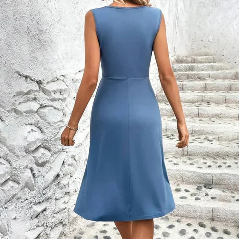 Luisa | Damen Florales Midikleid für Sommer