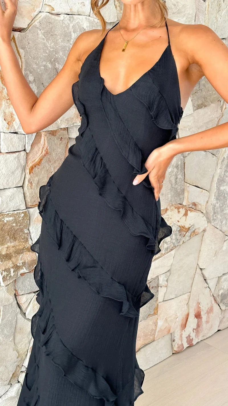 Paula | Elegantes Damen Maxikleid für Hochzeitsfeste