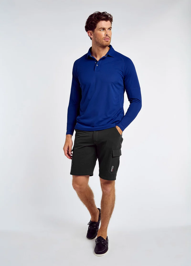 Piraeus Technical Poloshirt - Ultramarine