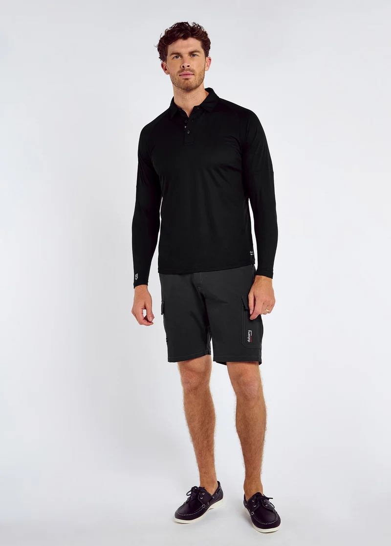 Piraeus Technical Poloshirt - Black