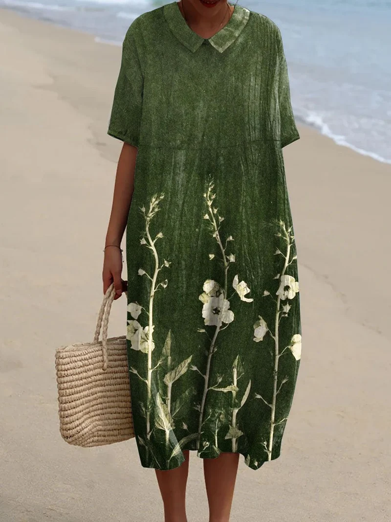 Mia | Elegantes Sommerkleid mit Blütenmuster