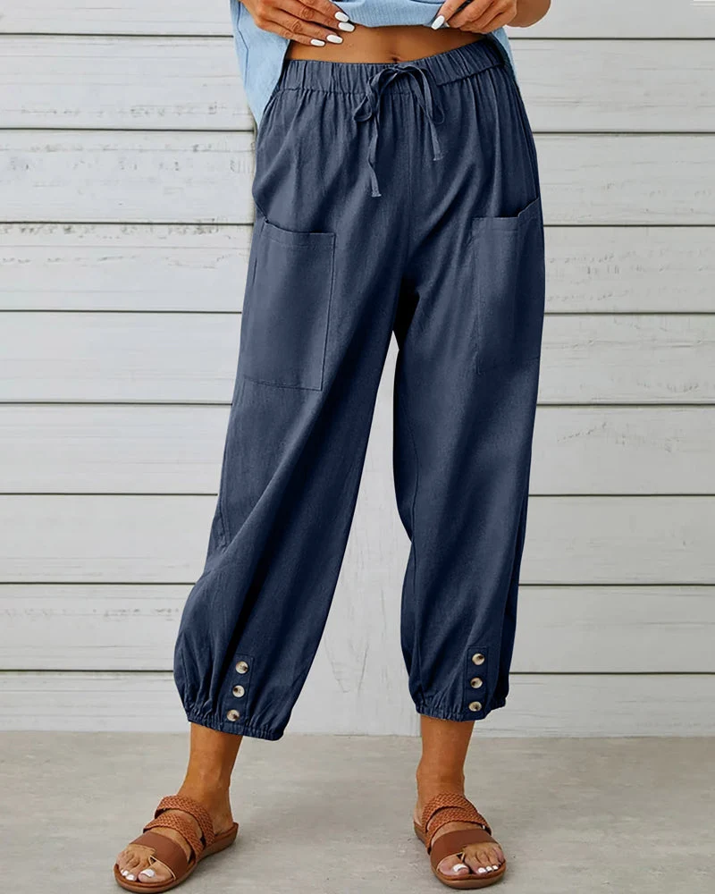 Paula | Damen Gemütliche Alltags-Hosen