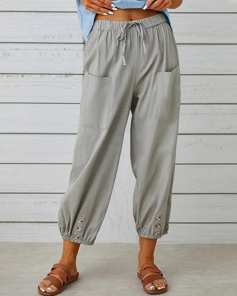 Paula | Damen Gemütliche Alltags-Hosen