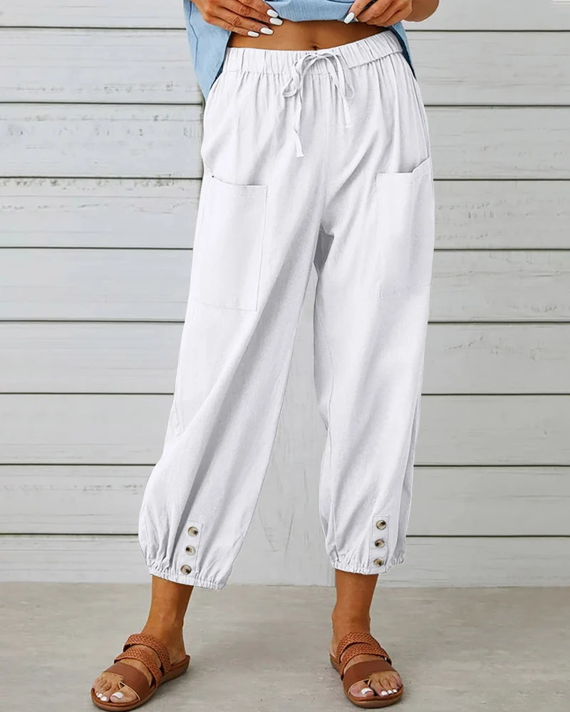 Paula | Damen Gemütliche Alltags-Hosen