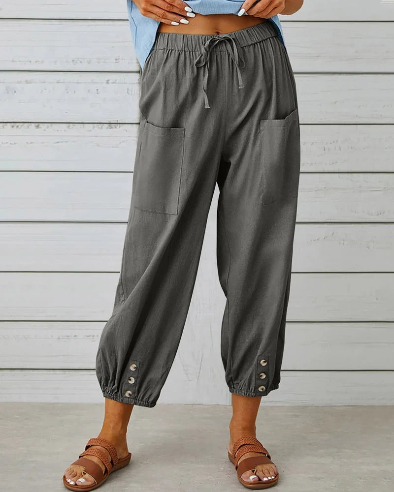 Paula | Damen Gemütliche Alltags-Hosen