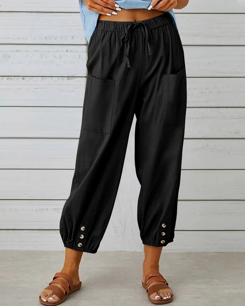 Paula | Damen Gemütliche Alltags-Hosen