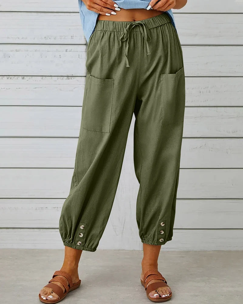 Paula | Damen Gemütliche Alltags-Hosen
