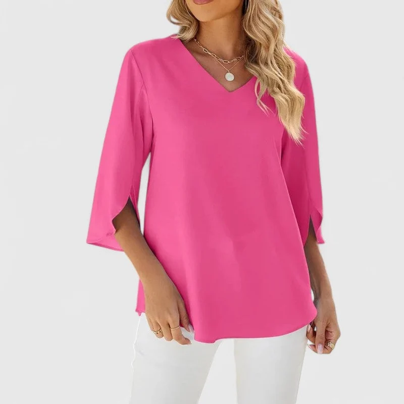 Theresa | Elegante Volant-Bluse