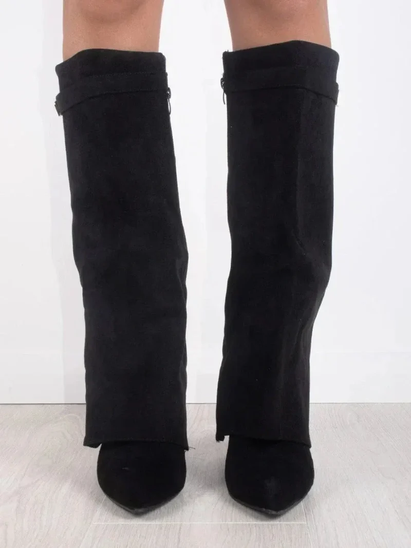 Elena | Damen Elegante Wildleder Stiefel Boots