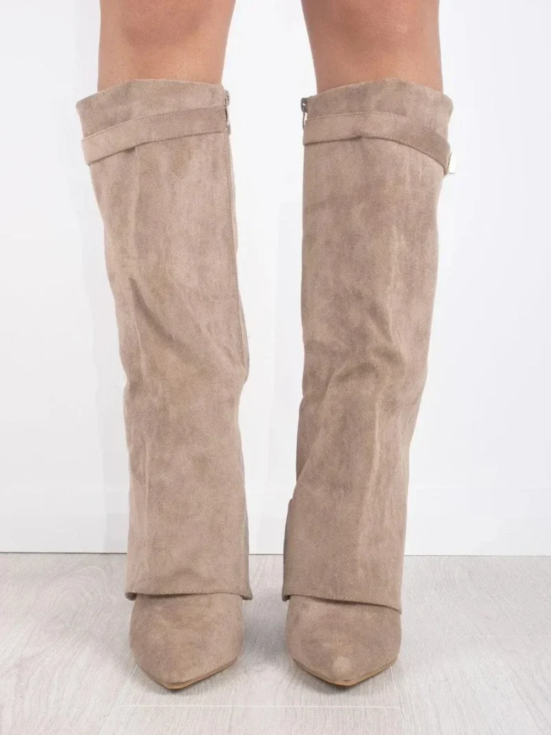 Elena | Damen Elegante Wildleder Stiefel Boots