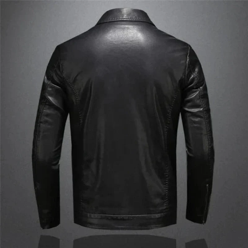 Elias | Herren Casual Biker-Reissverschlussjacke