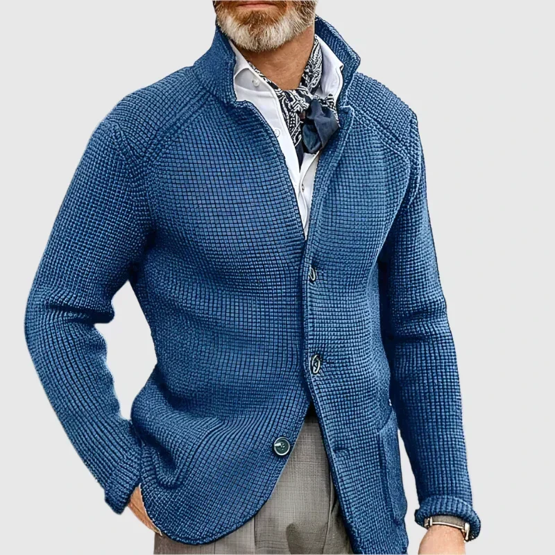 Philipp | Herren Raffinierte Knöpfen Strickjacke