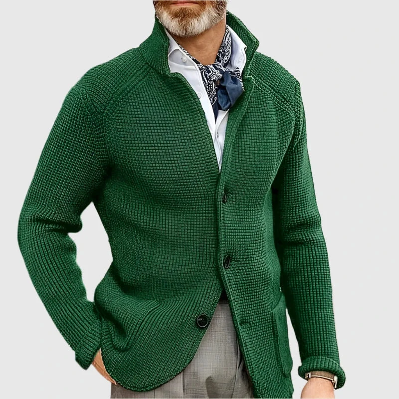 Philipp | Herren Raffinierte Knöpfen Strickjacke
