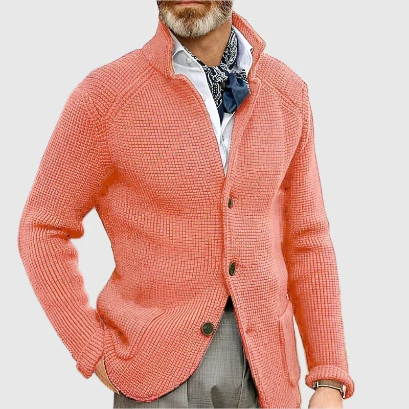 Philipp | Herren Raffinierte Knöpfen Strickjacke