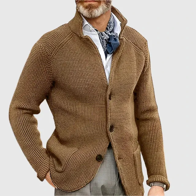 Philipp | Herren Raffinierte Knöpfen Strickjacke