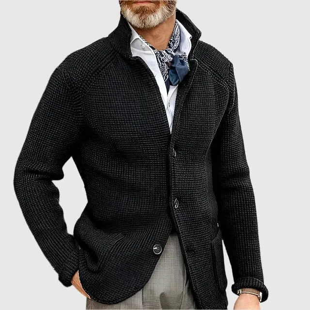 Philipp | Herren Raffinierte Knöpfen Strickjacke