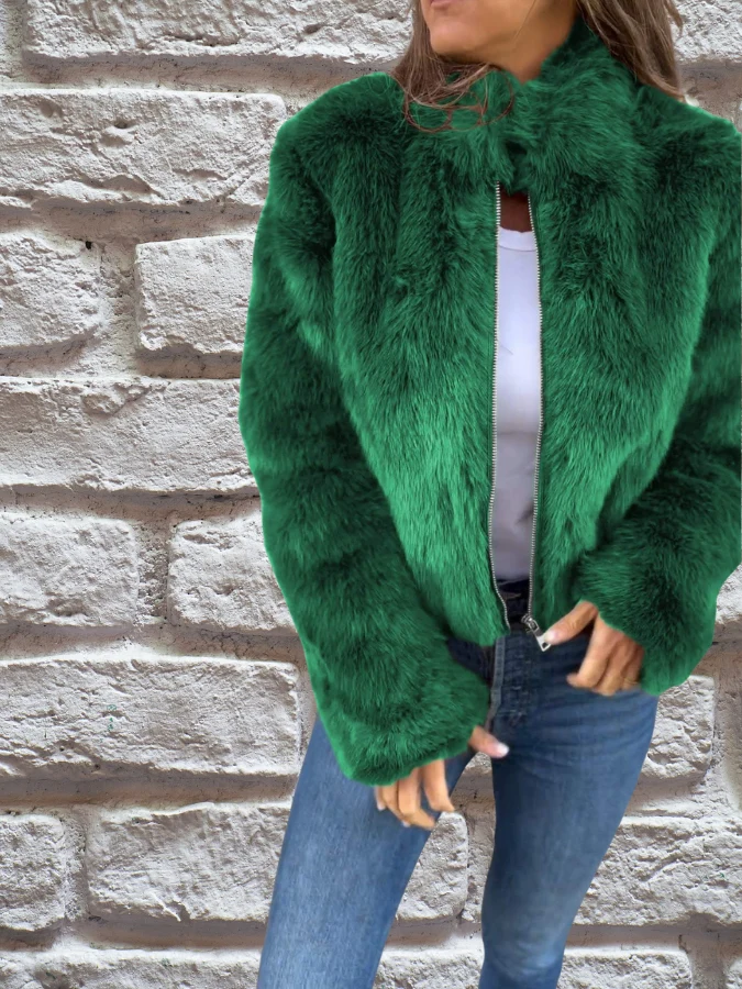 Susanne | Damen Komfort Reissverschluss Herbstjacke