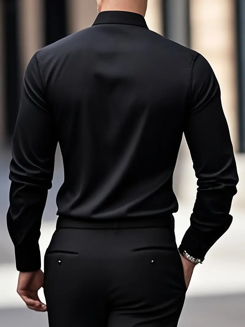 Bernd | Herren Slim Fit Langarm Businesshemd
