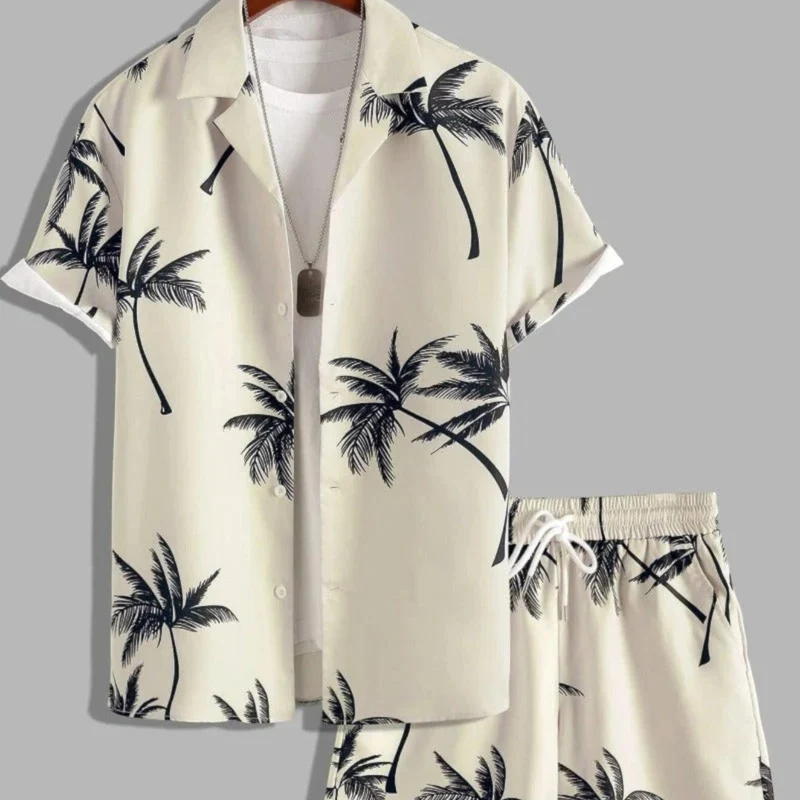 Felix | Herren Tropical Sommerhemd Shorts Set