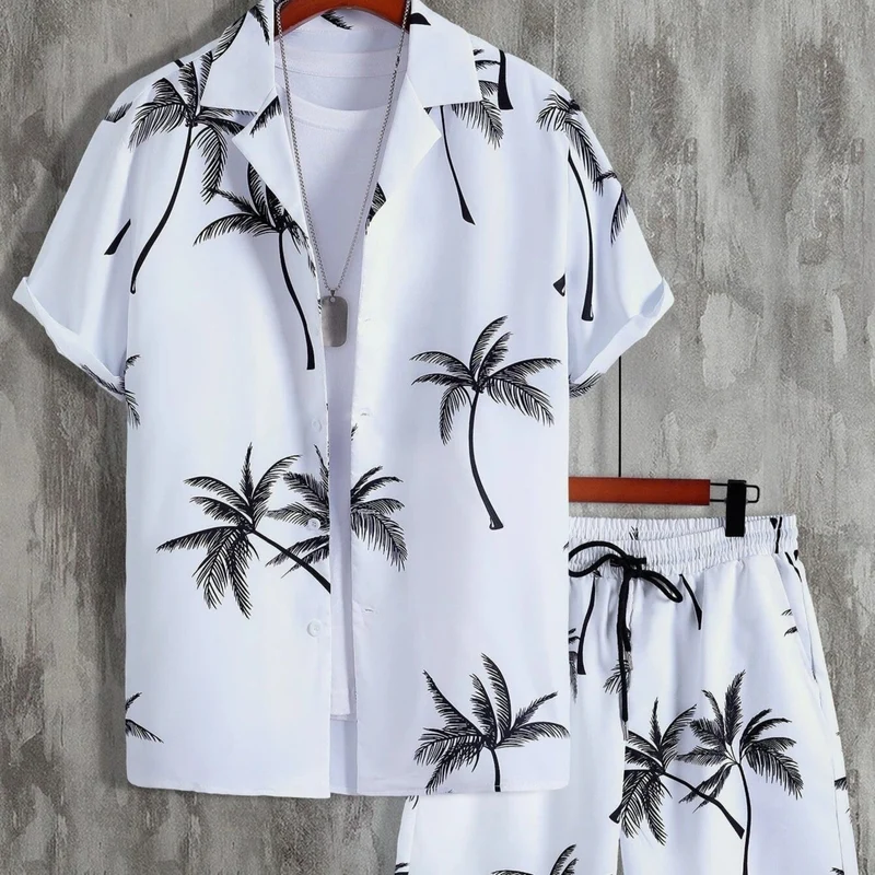 Felix | Herren Tropical Sommerhemd Shorts Set