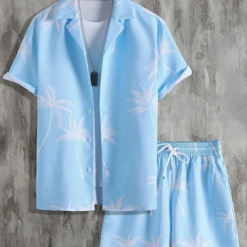 Felix | Herren Tropical Sommerhemd Shorts Set