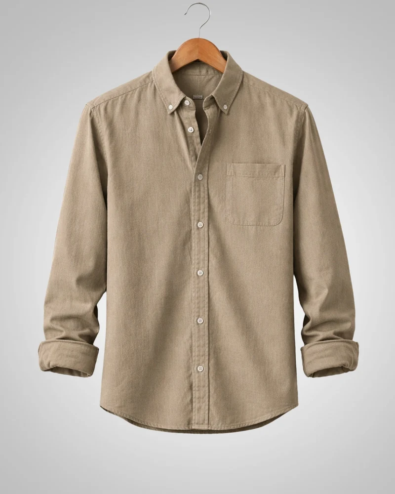 Andreas | Herren Washed Chambray Hemd
