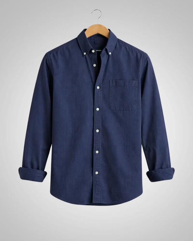 Andreas | Herren Washed Chambray Hemd