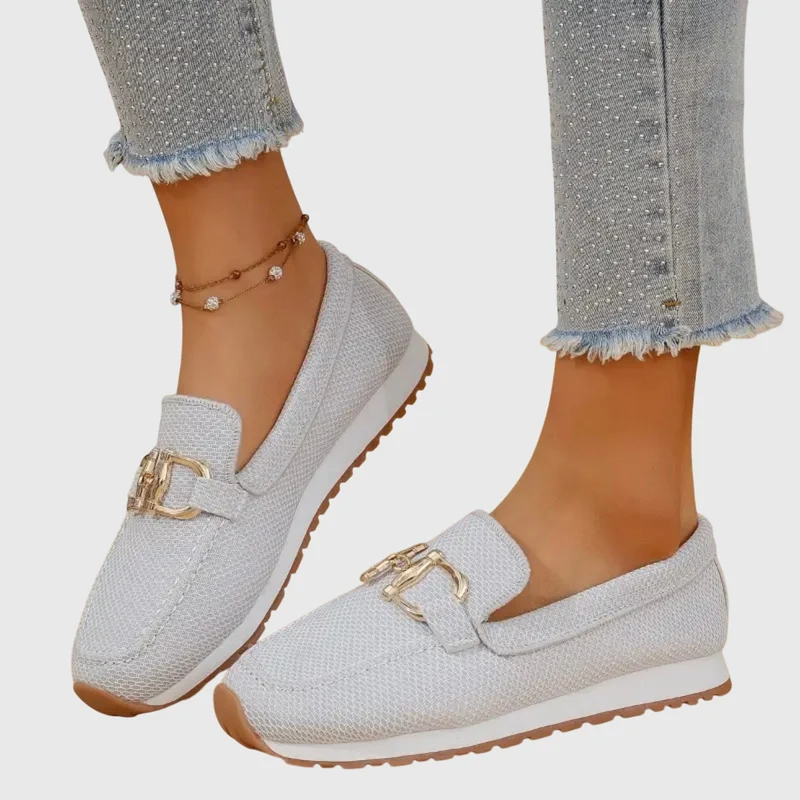 Clara | Damen Schnalle Loafer Sneaker