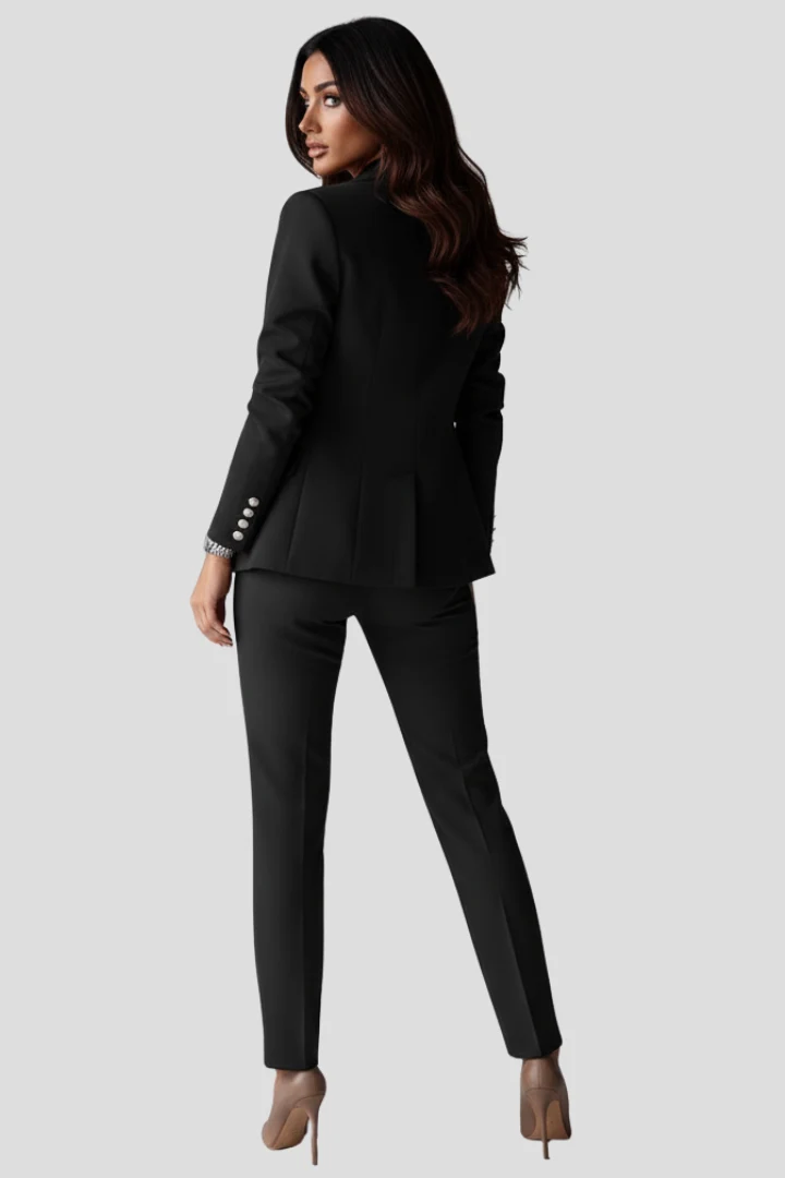 Johanna | Damen Lässig Blazer Anzug Set