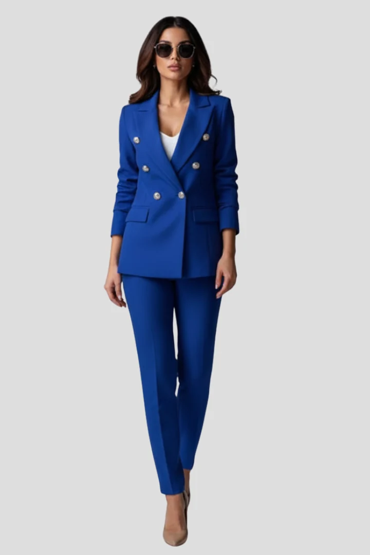 Johanna | Damen Lässig Blazer Anzug Set