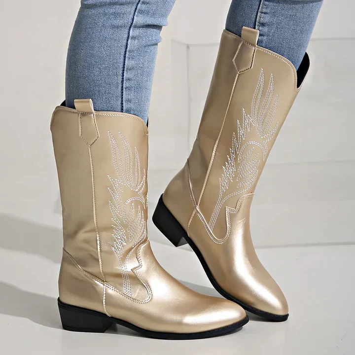 Daniela | Damen Elegant Western Cowboystiefel