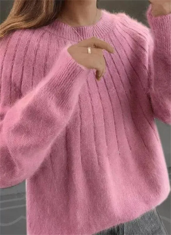 Sandra | Damen Klassiker Kaschmirpullover