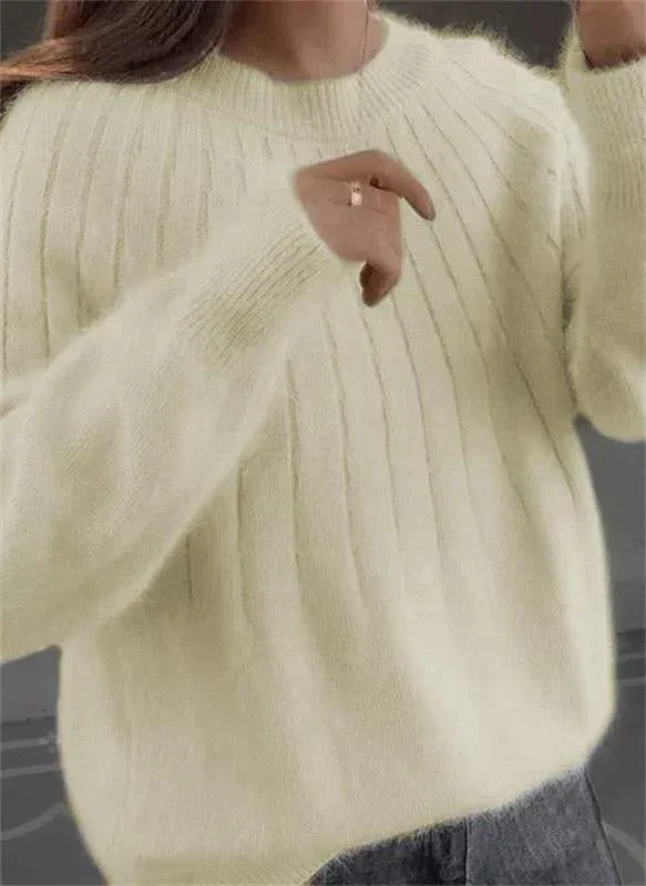 Sandra | Damen Klassiker Kaschmirpullover