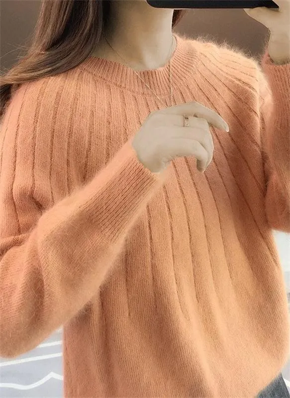 Sandra | Damen Klassiker Kaschmirpullover