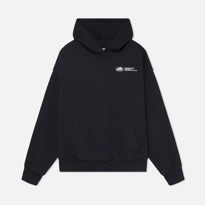 Petra | Damen Oversized Text Kapuzenpullover