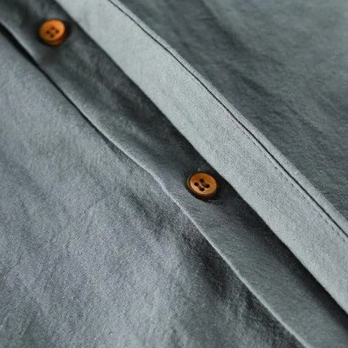 Frank | Herren Japanisches Button Hemd