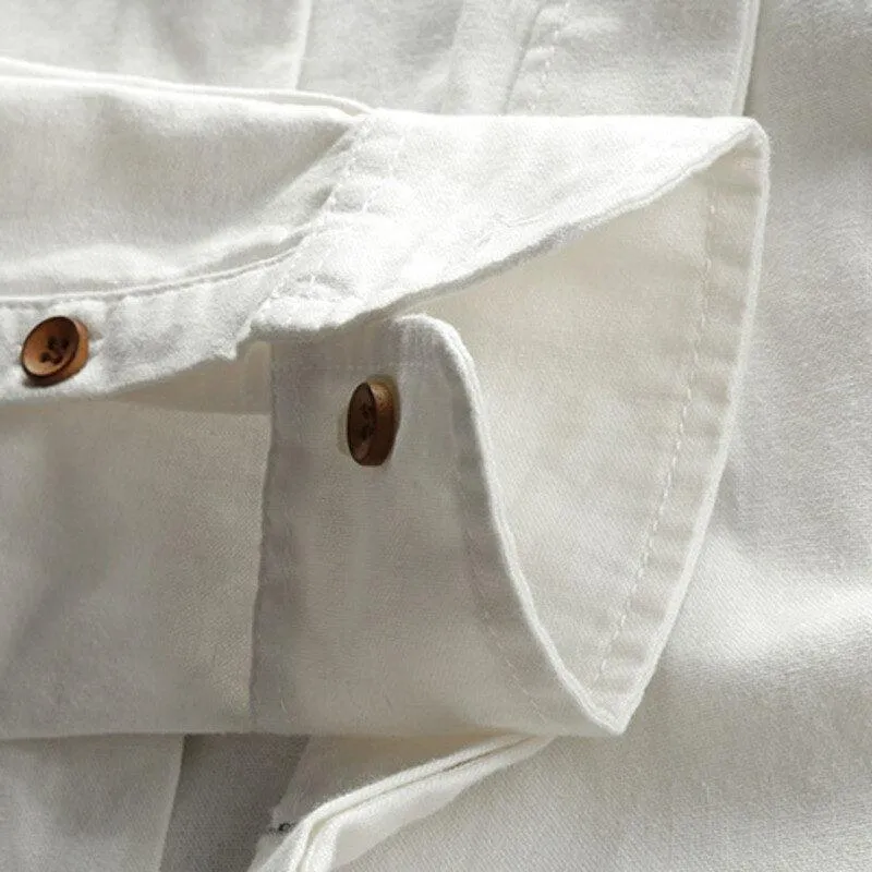 Frank | Herren Japanisches Button Hemd