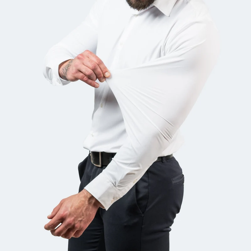 Jonathan | Herren Knitterfreies Stretchhemd